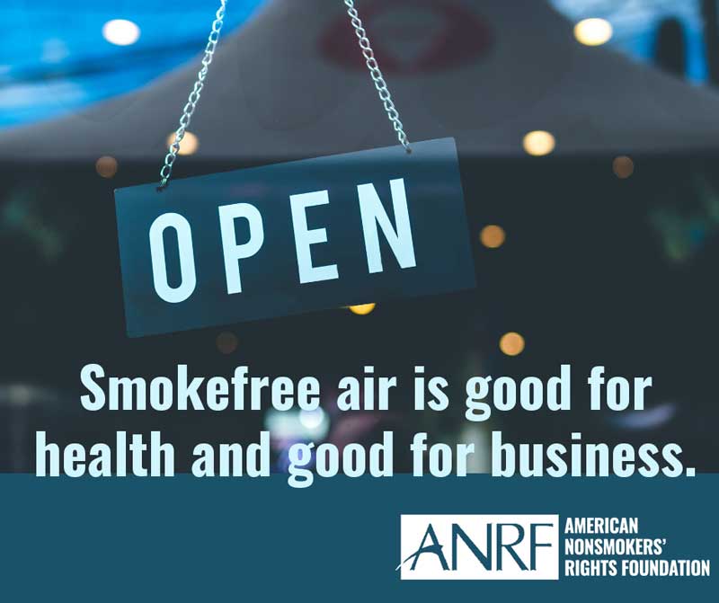Smokefree air is good for health and business